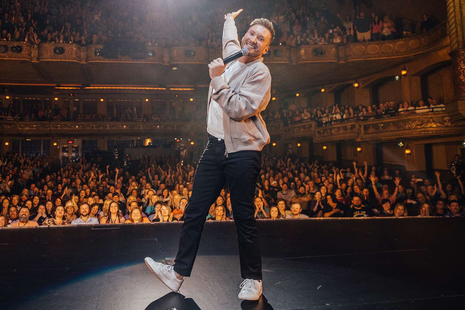 Fans at a Matt Mathews concert